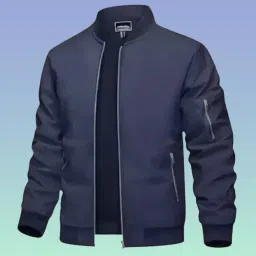 Mia Fashion Stylish Men's Windcheater Lightweight Windproof Jacket Solid Men Wind Cheater-image-52