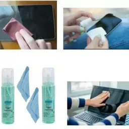 CORSOR Screen Cleaner Kit- 100ML X 2 for Computers, Gaming, Laptops, Mobiles image 2