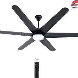 Helico Light Energy Saving Bldc Ceiling Fan (10W Dimmable Light) 5 Star 1200 6 Blade Ceiling Fan-image-3