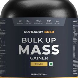 Gold Bulk Mass Gainer, 30g Protein, 554 Calories, Carbs to Protein Blend (3:1) Weight Gainers/Mass Gainers-18