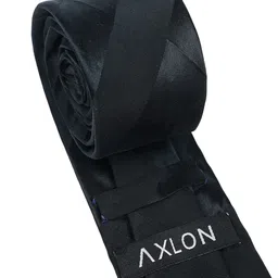 AXLON Set Of 4 Printed Necktie Pocket Square With Cufflink & Flower Pin Accessory Gift Set image 3