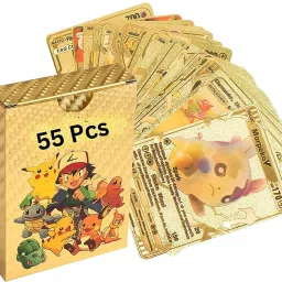 Golden Foil Cards 55 PCS ( Max, V, GX, EX & Basic cards) (golden)-picture-19