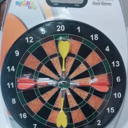 Magnetic Dartboard with 4 Soft Darts, Suitable for Kids Above 3+ Years (11 Inch) Dart Board Game-image-68