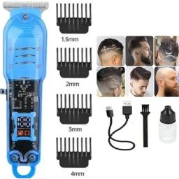 Trendy styler Trimmer Men, Hair Clipper, Electric Shaver for Beard, Hair, Mustache N29 Body Groomer 120 min Runtime 4 Length Settings-image-81