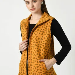 BAESD Printed Lightweight Open Front Jacket image 4