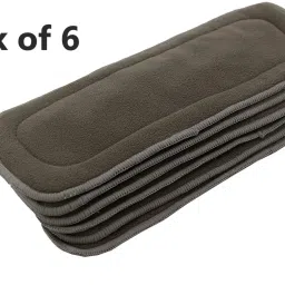 Baby Diaper 4 Layer Insert Pads for Reusable Cloth Diaper Easy Dry & Washable-17