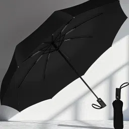 en,Women,Kids,Girls,Boys - 3 Fold with Auto Open and Close Umbrella (Black)_471 Umbrella-image-81