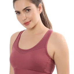 Bella Voste Geometric Bra Full Coverage Lightly Padded image 2
