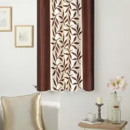 152 cm (5 ft) Polyester Room Darkening Window Curtain Single Curtain-image-8