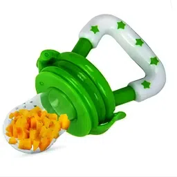 Silicone Baby Infant Fruit Feeder Pacifier Newborn Nipple Teether (Multicolor) Teether and Feeder-28