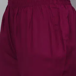 KALINI Yoke Design Empire Sequinned Kurta with Palazzos & Dupatta image 3