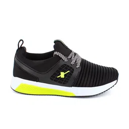 Sparx Men Black Mesh Running Non-Marking Shoes image 3