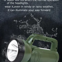 dazzel flex PORTABLE RECHARGEABLE LED ( LED:40W LED+18 SMD LEDs) DUAL FUNCTION SEARCH LIGHT 4 hrs Torch Emergency Light image 3