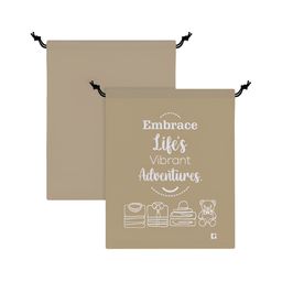Kuber Industries Brown & white 4 Pieces Regular Multi-Utility Organisers image 2