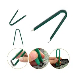Green IC Extractor U Type Insulation Clip Welding Auxiliary Tool image 2