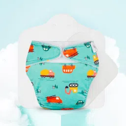 Freesize UNO SuperSoft Cloth Diaper with Velcro | With Insert & Extra Booster-6