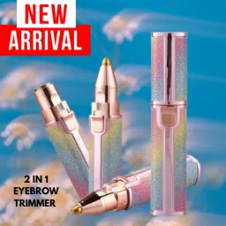 OWN EARTH Eyebrow Trimmer Pain less Hair Remover_x14 Trimmer 70 min Runtime 0 Length Settings-image-38