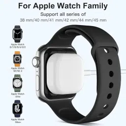 VELOGK Portable USB Square Charger for Apple Watch with Fast Charging Charging Pad image 5