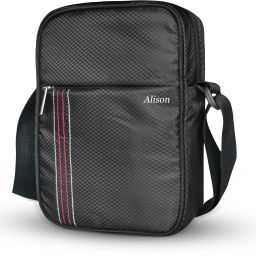Men Black Messenger Bag-image-87
