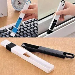 Collectrio Plastic Edges Dust Cleaning Brush for Window Frame Keyboard with Mini Dustpan for Computers, Laptops-image-78