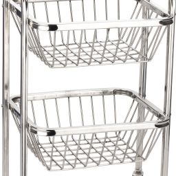 Trolley Stainless Steel Kitchen Trolley-image-49