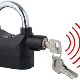 Anti Theft Burglar Pad Lock Alarm Security Siren, Motion Sensor, Touch Siren Door & Window Door Window Alarm-7