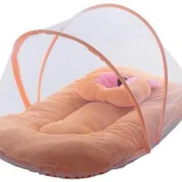 govindika Baby Sleeping Bed with Mosquito Net Bedding Set with Net — Ideal for travel, sleeping, and indoor use Portable Baby Bedding with Mosquito Net (Cradle-Style Sleeping Bed) image 2