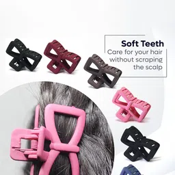 CHRONEX Set Of 6 Assorted Claw Clip image 3
