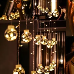 ENORMITY Yellow Ball Shape String Light image 3