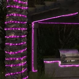 SPARK WORLD Pink LED String Lights image 3