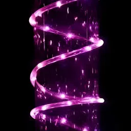 ENORMITY 88 Pink Rope LED String Lights image 3