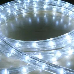 SPARK WORLD White Rice Shaped String Lights image 4