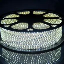 SPARK WORLD White Rice Shaped String Lights image 5