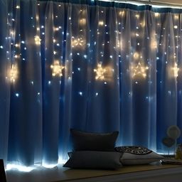 ENORMITY Yellow Star Shape String Lights image 3