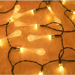 ENORMITY  Yellow Tear Drop Shaped  LED String Lights image 3