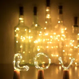 ENORMITY 2Pcs Rice Shape String Lights image 3