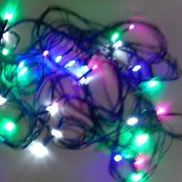SPARK WORLD Blue & Green 2 Pieces LED String Lights image 3
