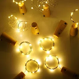 SPARK WORLD Yellow Star Shaped String Lights image 2