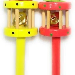 little mind Get Your Child's Playtime Rolling with Pack of 4 Rattles Set for Kids Rattle image 2