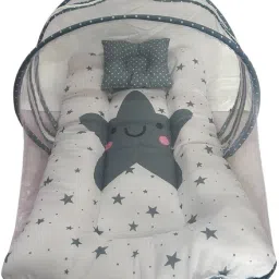 Cotton Kids Washable net bad Infants Washable camel baby mosquito net bed Mosquito Net-20