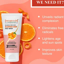 Aryanveda Set of 2 Advance+ Blemish Reducer Blemishend Face Wash with Arbutin - 60 ml Each image 5