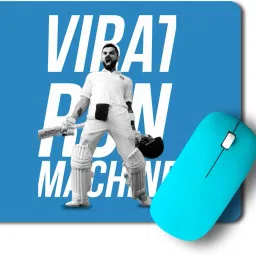 gray wall Virat Kohli Nonslip Base Graphic Mousepad-27