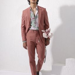 rare rabbit Men Suits Solid Suit-picture-22