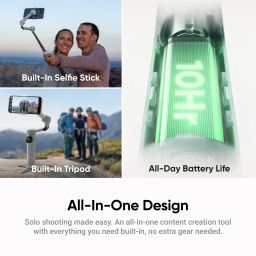 Insta360 Flow 2 Standard Bundle 3 Axis Gimbal for Mobile image 2