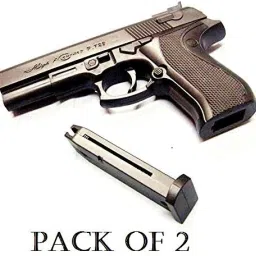 PUBG mouser pull back loading gun (pack of 2) with 200 bullets Guns & Darts-23