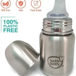 stainless steel bottle 3 in 1 300ml - stainless steel-27
