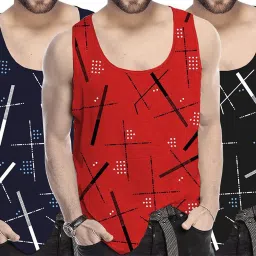 Pack of 3 Men Vest-image-56