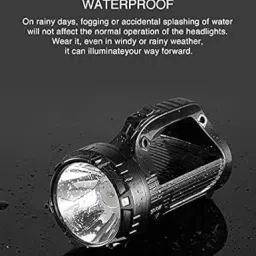 aubade Portable Long range Laser LED Kisan Torch + High Bright Side SMD Light DP-7324 Torch image 2