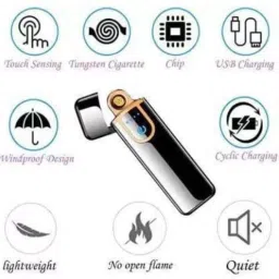 GUGGU HZI_576P_Touch Lighter |Battery Indication Touch Screen Sensor Lighter HZI_576P_Touch Lighter |Battery Indication Touch Screen Sensor Lighter Cigarette Lighter image 2