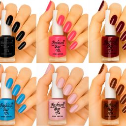 Long Lasting HD Shine Pastel Nail Polish For Women and Girl KAJ161 Multicolor-image-92